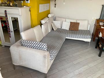 Divano ad angolo componibile.  elementi 175x85