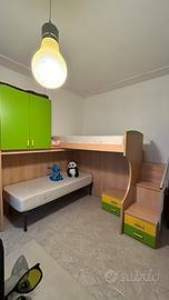 cameretta completa a soppalco