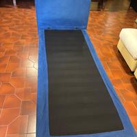 Letto singolo con testiera estraibile e doghe