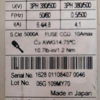 Inverter Toshiba VFS11 kw 1,5 v 400 3 fase