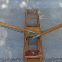 Vogatore in ciliegio da collezione