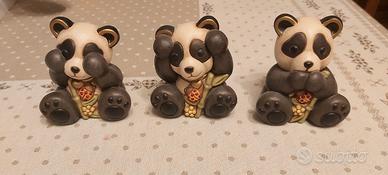Thun tris panda non vedo non sento non parlo