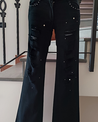 Jeans vintage a zampa