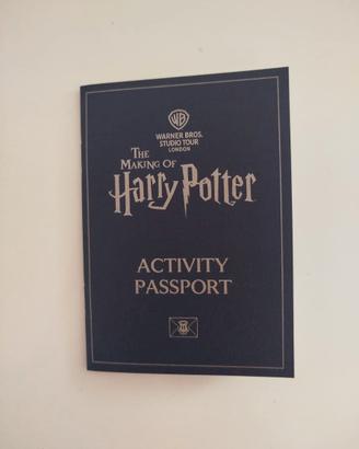 Biglietto + Libretto Harry Potter senza timbri