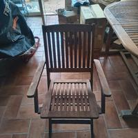 tavolo da giardino in legno