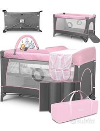 lettino con fasciatoio 