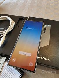 Samsung Galaxy fold 6 Versione 12 / 256gb Silver