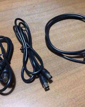 Cavo Cavi Antenna Maschio / Femmina Euro 2 cad.