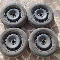 Gomme 4 stagioni + cerchi Grande punto