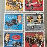 Francobolli Grands Constructeurs d'Automobiles