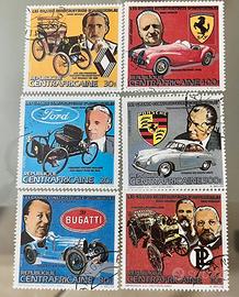 Francobolli Grands Constructeurs d'Automobiles