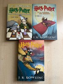 Harry Potter Primi 3 Volumi Prime Edizioni Salani
