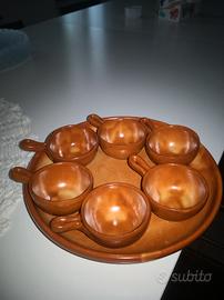vassoio con ciotoline 