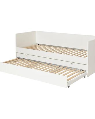 Letto singolo e secondo letto a scomparsa