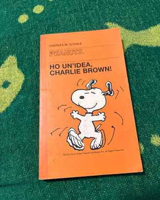 Fumetto peanuts vintage