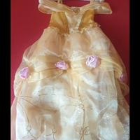 Vestito carnevale la bella e la bestia