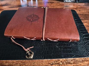 Album portafoto ricordo 20x27cm con fogli neri e d