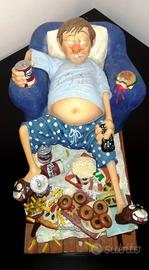 DIVANO COUCH POTATO GUILLERMO FORCHINO FIGURA