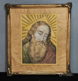 Hecce Homo – Antico dipinto Tempera