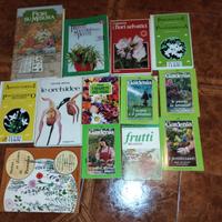 Libri piante fiori giardinaggio vintage