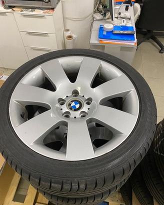 ruote complete per BMW da 18  come nuove e oiginal