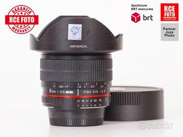 Samyang 8 F3.5 UMC Fish-eye CS II (Nikon)