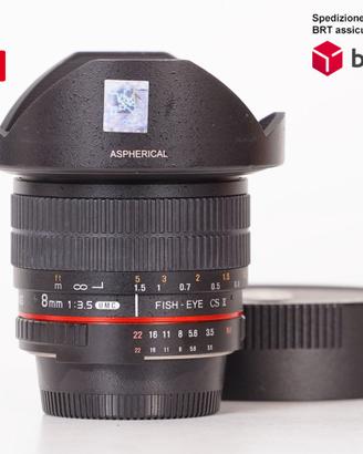 Samyang 8 F3.5 UMC Fish-eye CS II (Nikon)