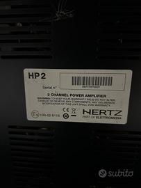 Amplificatore 2 canali