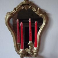 Aplique con specchio