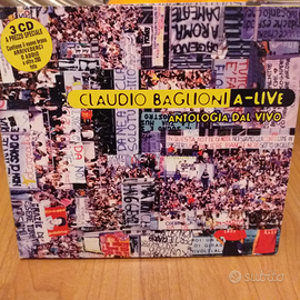 Tre cd di claudio baglioni "antologia dal vivo "