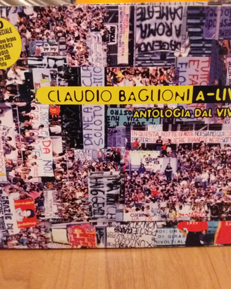 Tre cd di claudio baglioni "antologia dal vivo "