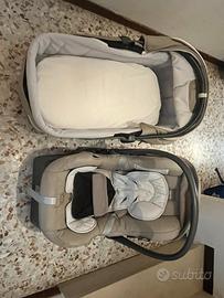 Ovetto con base per auto e culla inglesina