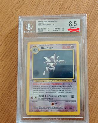 Haunter Holo 6/62 1st edition Fossil Ita BGS 8,5