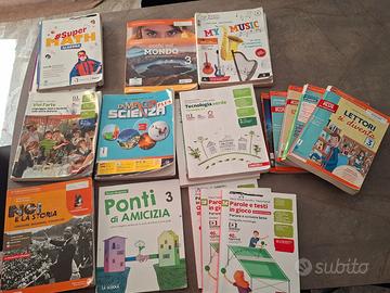 Libri di testo scolastici usati (3 media Volpi)