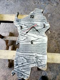 orologio da parete forma Sardegna 