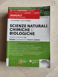 Manuale  Scienze naturali, Chimiche e Biologiche