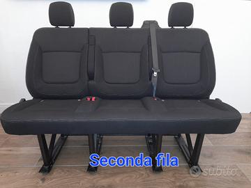 Coppia di sedili da 3 posti Trafic Renault
