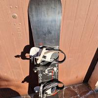 tavola snowboard con attacchi Rossignol 155