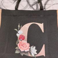 borsa personalizzata con iniziale C