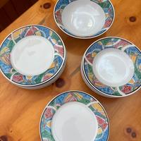 Servizio piatti completo da 6 con zuppiera