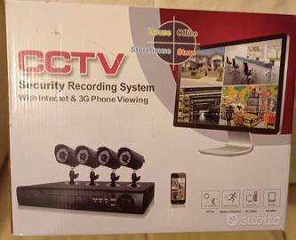 Kit telecamere videosorveglianza