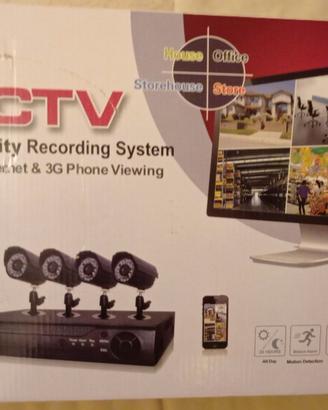 Kit telecamere videosorveglianza