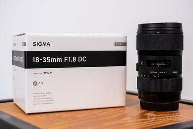 Sigma Art 18-35 f1.8 Attacco Canon