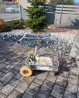 Carrello ribaltabile per go-kart
