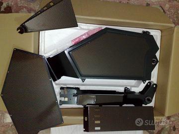 Telaio Kit E Bike Carbon Oro Look Nuovo bicicletta