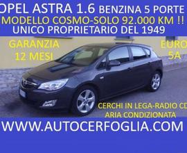OPEL Astra 5p 1.6 Cosmo 115cv-SOLO 92.000 KM !!!