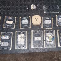 Placchette elettriche con frutti