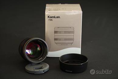 KamLan 50mm F1.1 Mk I X Mount (Fujifilm)