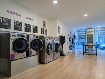 Attività commerciale - lavanderia self-service