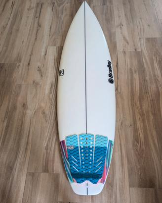 Tavola da surf Bradley On Ya 6'1" 32.9lt + pinne